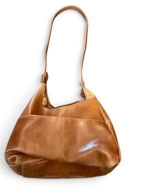 Relic Purse Camel Leather Shoulder Bag Slouch Bag